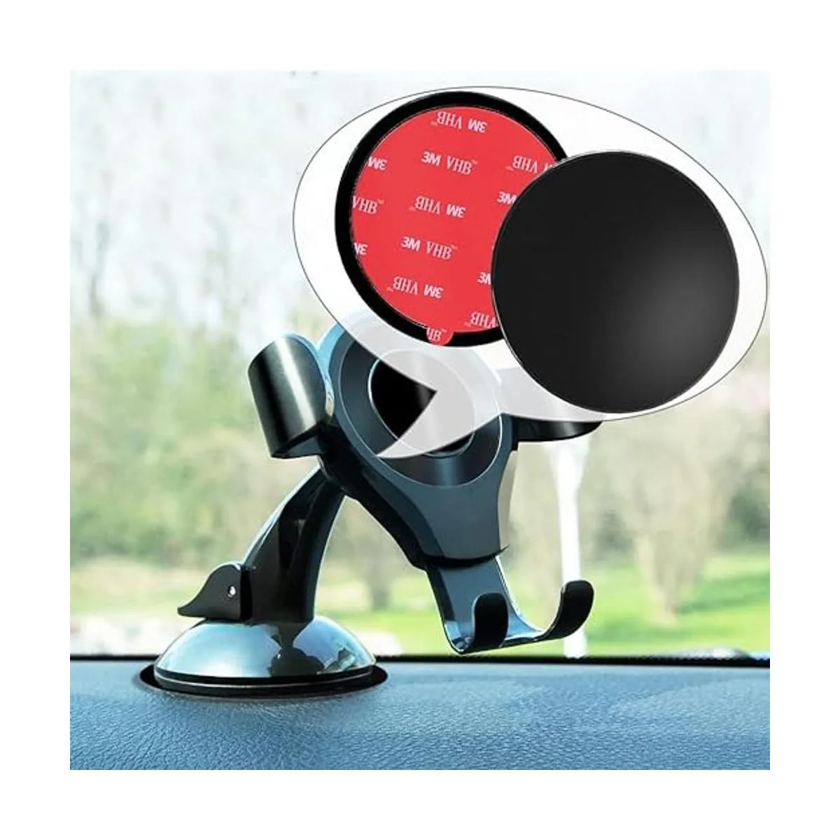 AYWFEY Paquete de 2 discos de montaje adhesivos para_5