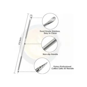 Jarra espumadora de leche jarra de vapor de expreso de 12_3
