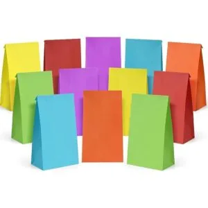 Poever 30 bolsas de recuerdo de fiesta 6 colores_1