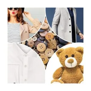 TCOTBE 600 botones de madera de varios tamaños colores_4