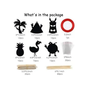 WATINC Juego de 60 tarjetas hawaianas para rascar para_2