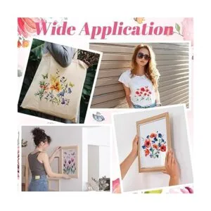 12 hojas de calcomanías para planchar con flores_4