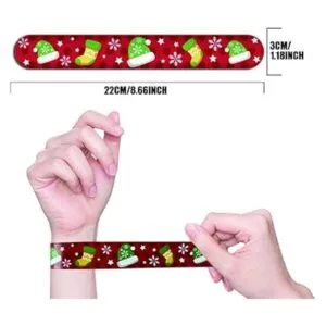 CCINEE 48 pulseras de Navidad pulseras de bofetada de_2