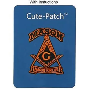 Mason Masonic Mason Parche bordado para planchar diseño_3