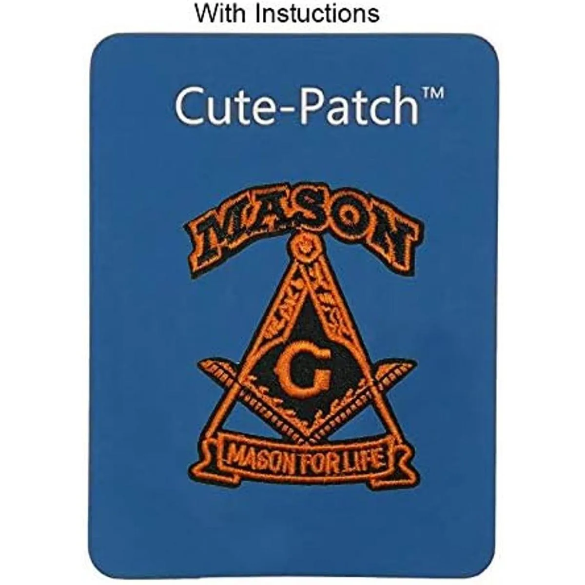 Mason Masonic Mason Parche bordado para planchar diseño_3