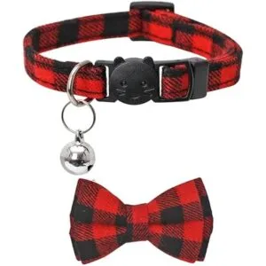 Collar de gato de Navidad Halloween Día de Acción de_3