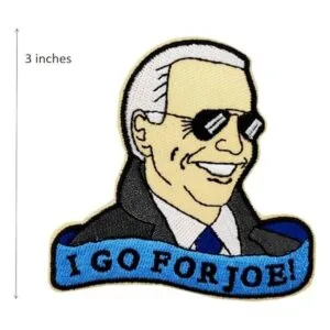 Parche bordado de Joe Biden para planchar y coser_2