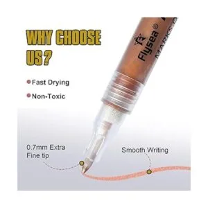 EBOT Rotuladores metálicos dorados oro rosa y plata_5