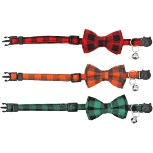 Collar de gato de Navidad Halloween Día de Acción de_2