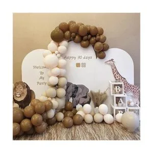 100 globos marrones de 18 pulgadas 12 pulgadas 10_5