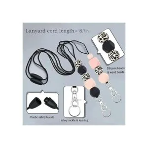 2 bonitos cordones para insignias de identificación y_2