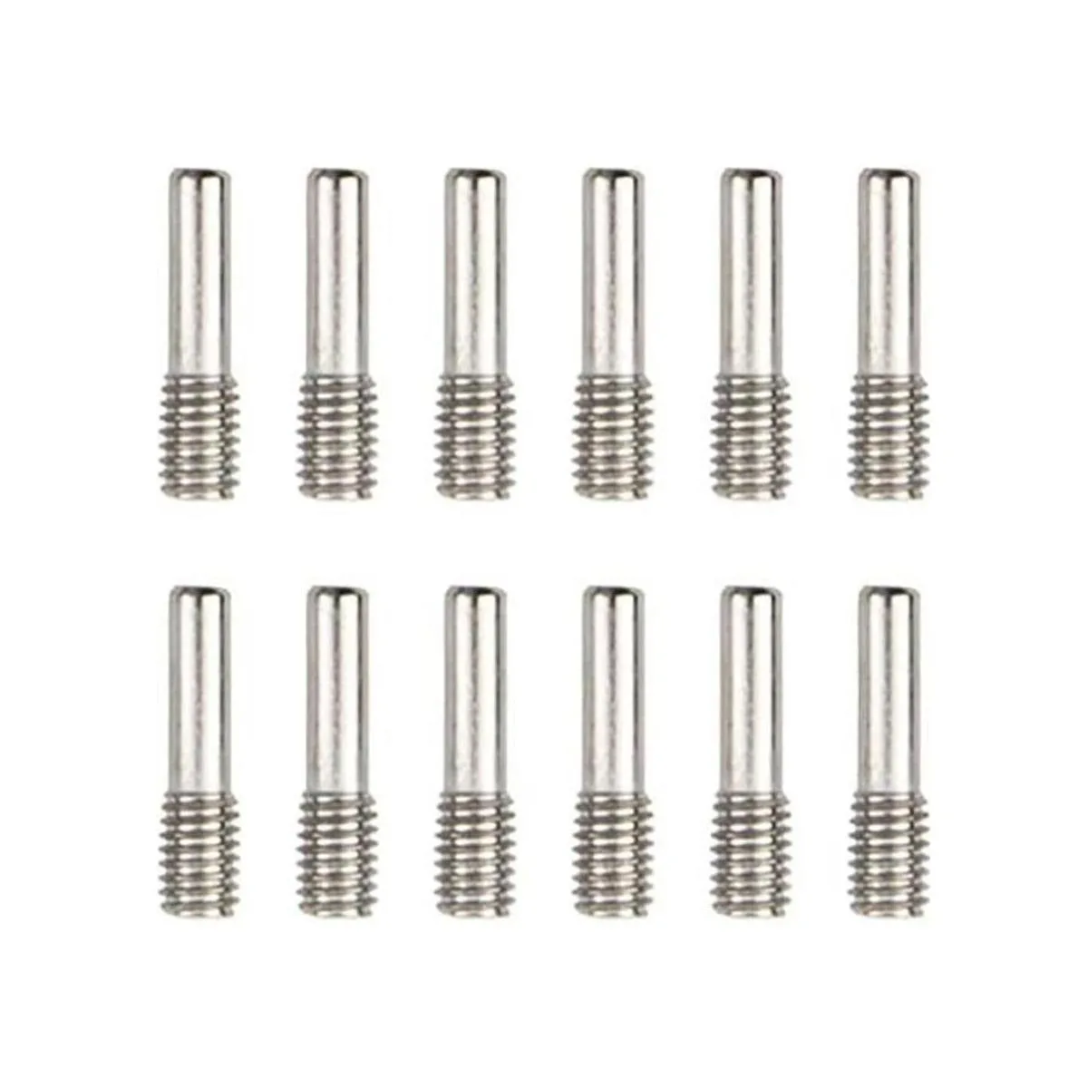 ShareGoo Juego de 12 pernos de tornillo de acero duro M3_1