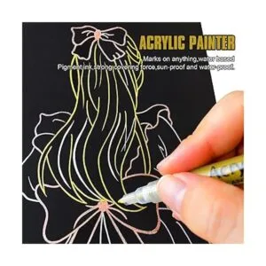 EBOT Rotuladores metálicos dorados oro rosa y plata_2