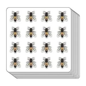 Bumble Bee Calcomanías planificadoras de 0.5 pulgadas_1