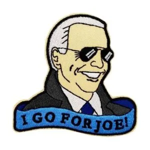 Parche bordado de Joe Biden para planchar y coser_1