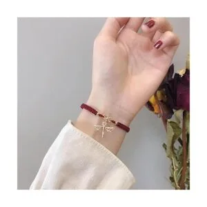 100 colgantes de libélula de aleación de insectos_5