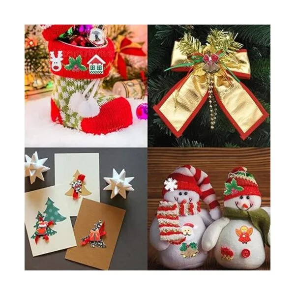 HADDIY Dijes de resina de Navidad para manualidades 100_6