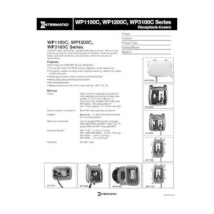 Intermatic WP3100C Cubierta de plástico resistente a la_2