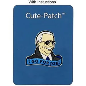 Parche bordado de Joe Biden para planchar y coser_3