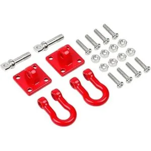 2 juegos de metal para remolques de escalada con gancho de_4