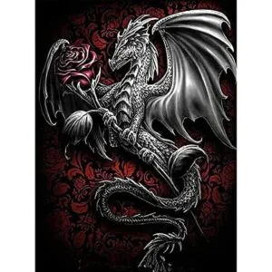 Kits de pintura de diamantes de dragón para adultos_1