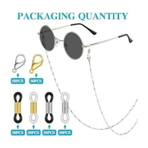 BIAHOTUR Extremos de cadena de anteojos conector de_3