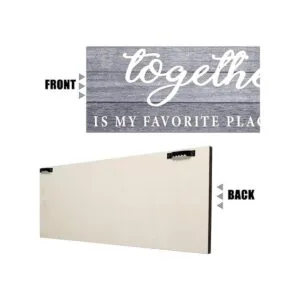 2 carteles de decoración del hogar This is Us Our Life Our_5