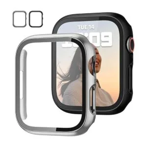 JZK Juego de 2 fundas con protector de pantalla de vidrio_1