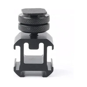 Soporte de zapata caliente para cámara adaptador triple_6