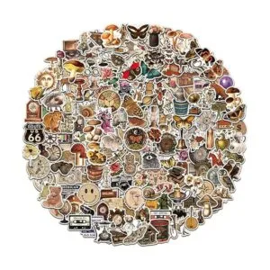 ANERZA 300 calcomanías vintage calcomanías estéticas para_2