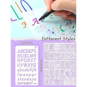 30 plantillas de letras para pintar de 4 x 7 pulgadas_2