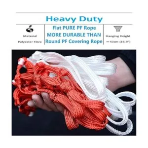 Basketball Net 2 PCS Heavy Duty All Weather Basketball_2