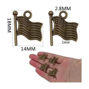 60 colgantes de la bandera americana con forma de bandera_3