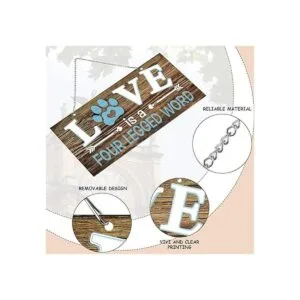 Placa decorativa decorativa de pared de 10.0 x 5.0 in con_3