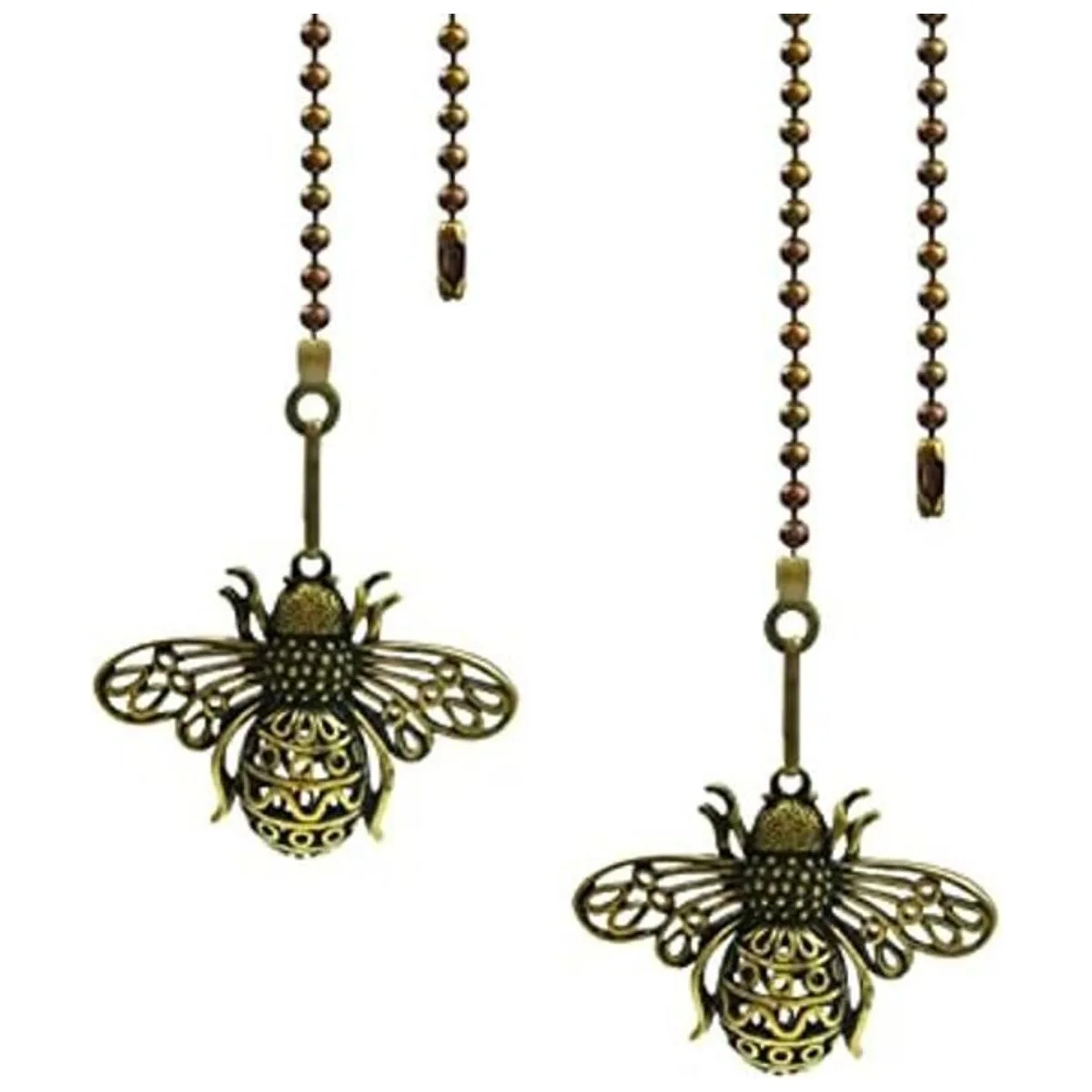 Hyamass 2 colgantes de abejas de techo vintage de 12.0 in_1