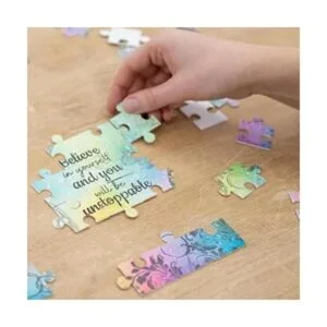 hinana Marco de rompecabezas rectangular de metal_6