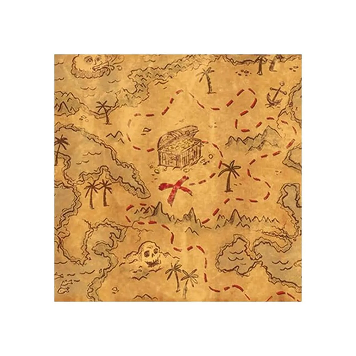 del tesoro pirata de plástico 3 piezas accesorios_3