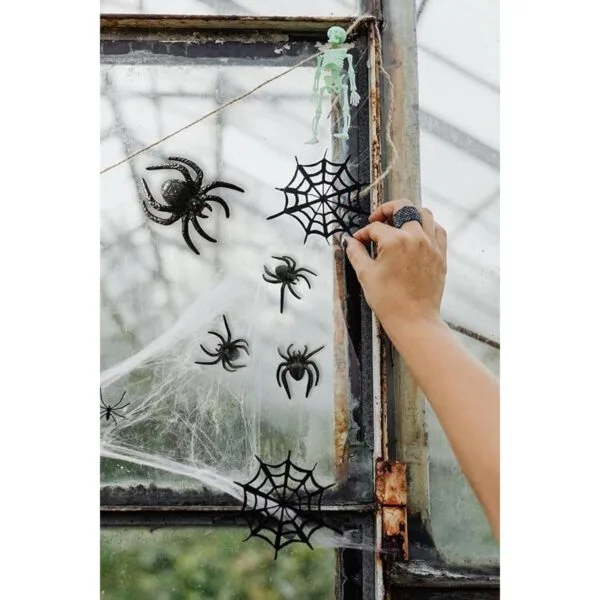 Muzboo Juguetes de araña de plástico realistas accesorios_4