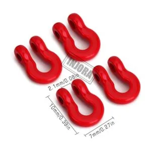 INJORA Gancho de remolque de anillo en D para parachoques_3