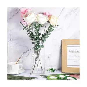 60 tallos florales de alambre para flores de papel_6