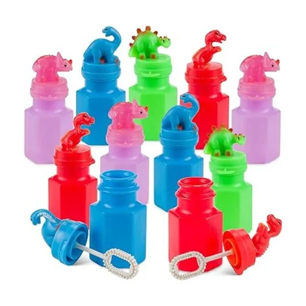 Regalos de fiesta de burbujas de dinosaurio para niños_2
