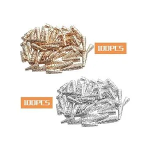 Tapas de cuentas de flores 200 piezas de conos de flores_3