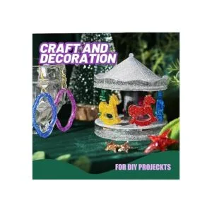 FANDAMEI Juego de 12 tarros de purpurina de 12 colores_5