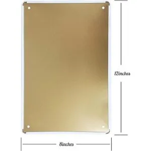 Letreros de metal de guitarra vintage con música rock_5