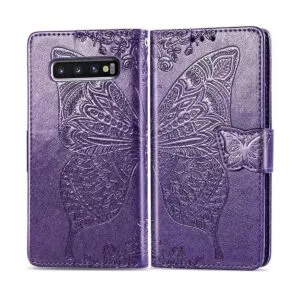 Diseñado para Galaxy S10 funda cartera para mujer con_2