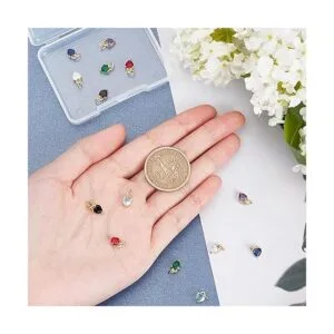 PH PandaHall 14 colgantes de circonita cúbica 7 colores_5