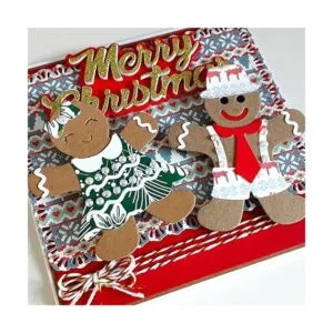 Troqueles de metal de hombre de jengibre de Navidad para_7