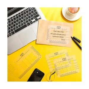 Paquete de 5 plantillas de línea recta para diario y guía_2