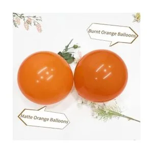 Janinus Kit de arco de guirnalda de globos naranja_6