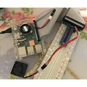 Fielect 2 conectores IDC de 34 pines de alambre gris_4